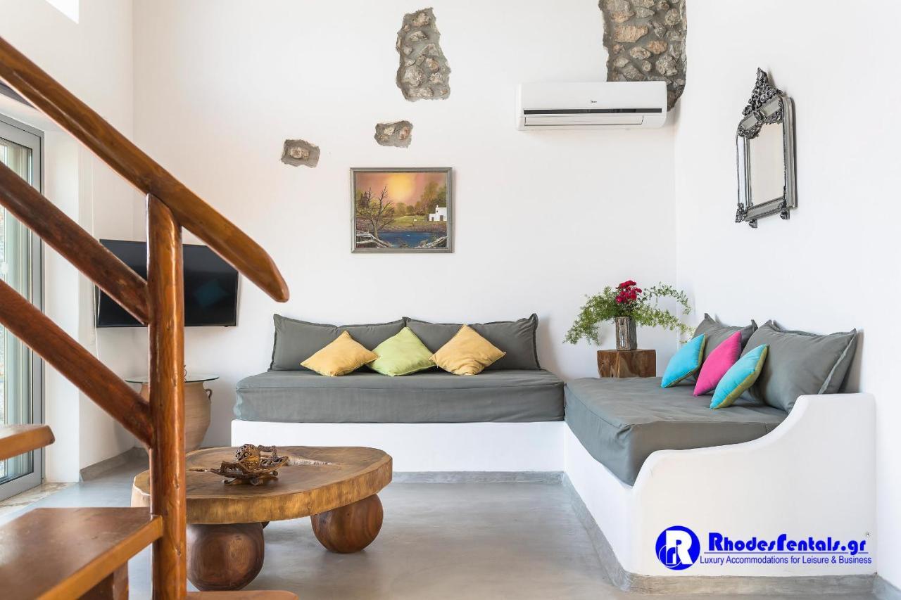 Lindos Seastone Villas لاردوس المظهر الخارجي الصورة